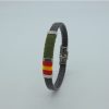 Hombre Ivoire | Pulsera Aprutino Verde