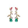 Mujer Ivoire | Pendientes Olive